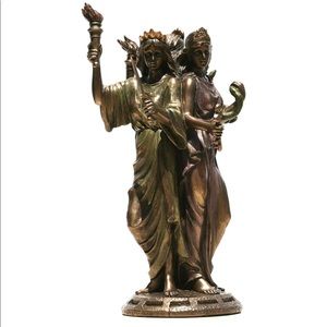 Hekate Triple Form Statue